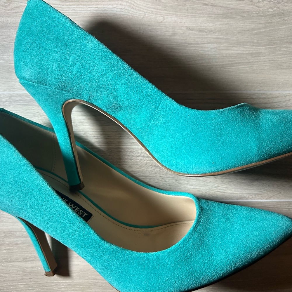 Nine West Women's Turquoise Pumps